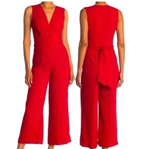 Club Monaco Red Jumpsuit